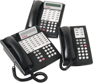 Group of Partner ACS Telephones 